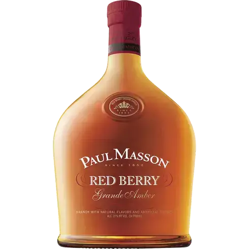 Order Paul Masson Red Berry, 750mL cognac (27.0% ABV) food online from Mimi Liquor store, Joliet on bringmethat.com