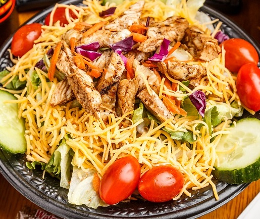 Order Grilled Chicken Chef Salad food online from Steak-Out store, Columbus on bringmethat.com