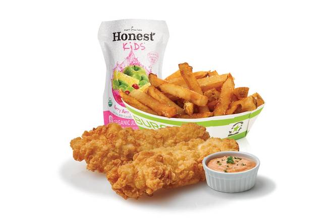 Order KIDS CHICKEN TENDERS MEAL food online from Burgerfi store, Lighthouse Point on bringmethat.com