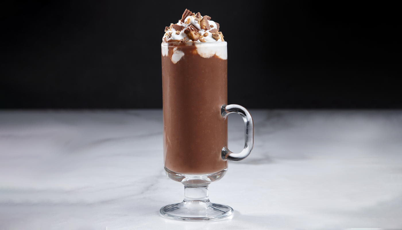 Order Loaded Cookies&Cream Hot Choco Small food online from Quickchek store, Brick on bringmethat.com