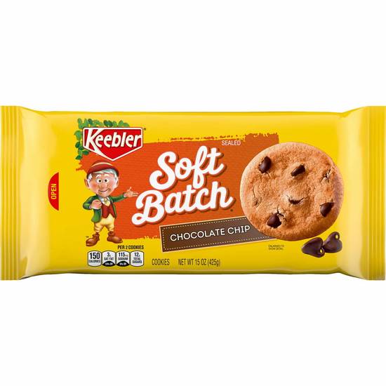 Order Keebler Soft Batch Cookies - Chocolate Chip food online from IV Deli Mart store, Goleta on bringmethat.com