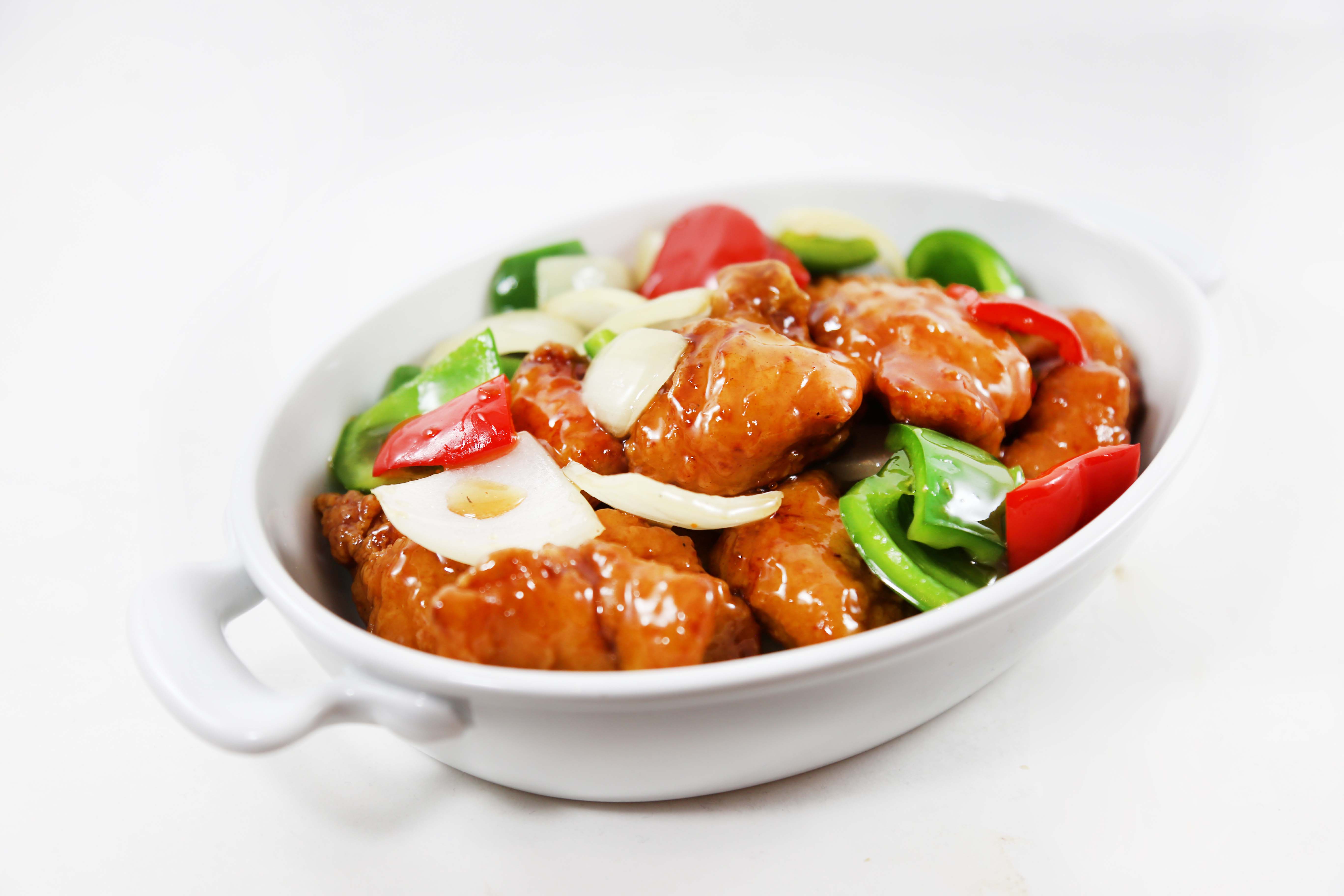 Order 132. Orange Chicken food online from Eto'O Modern Asian Cuisine store, Chicago on bringmethat.com