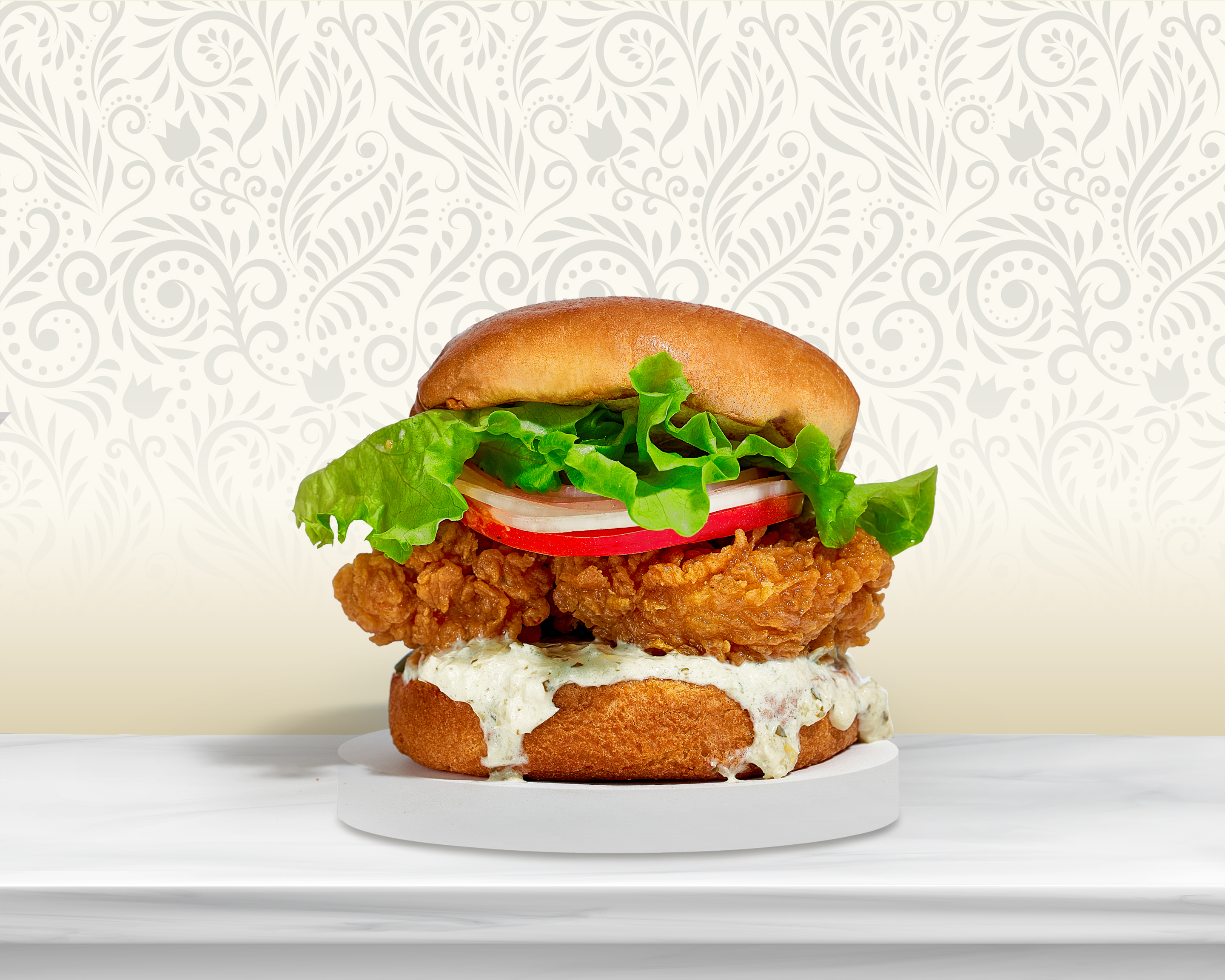 Order The Original Fried Chicken Sandwich  food online from Hangover Heaven store, Las Vegas on bringmethat.com