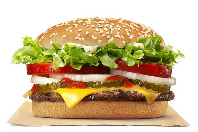 Order WHOPPER® with Cheese food online from Burger King store, Saint Joseph on bringmethat.com