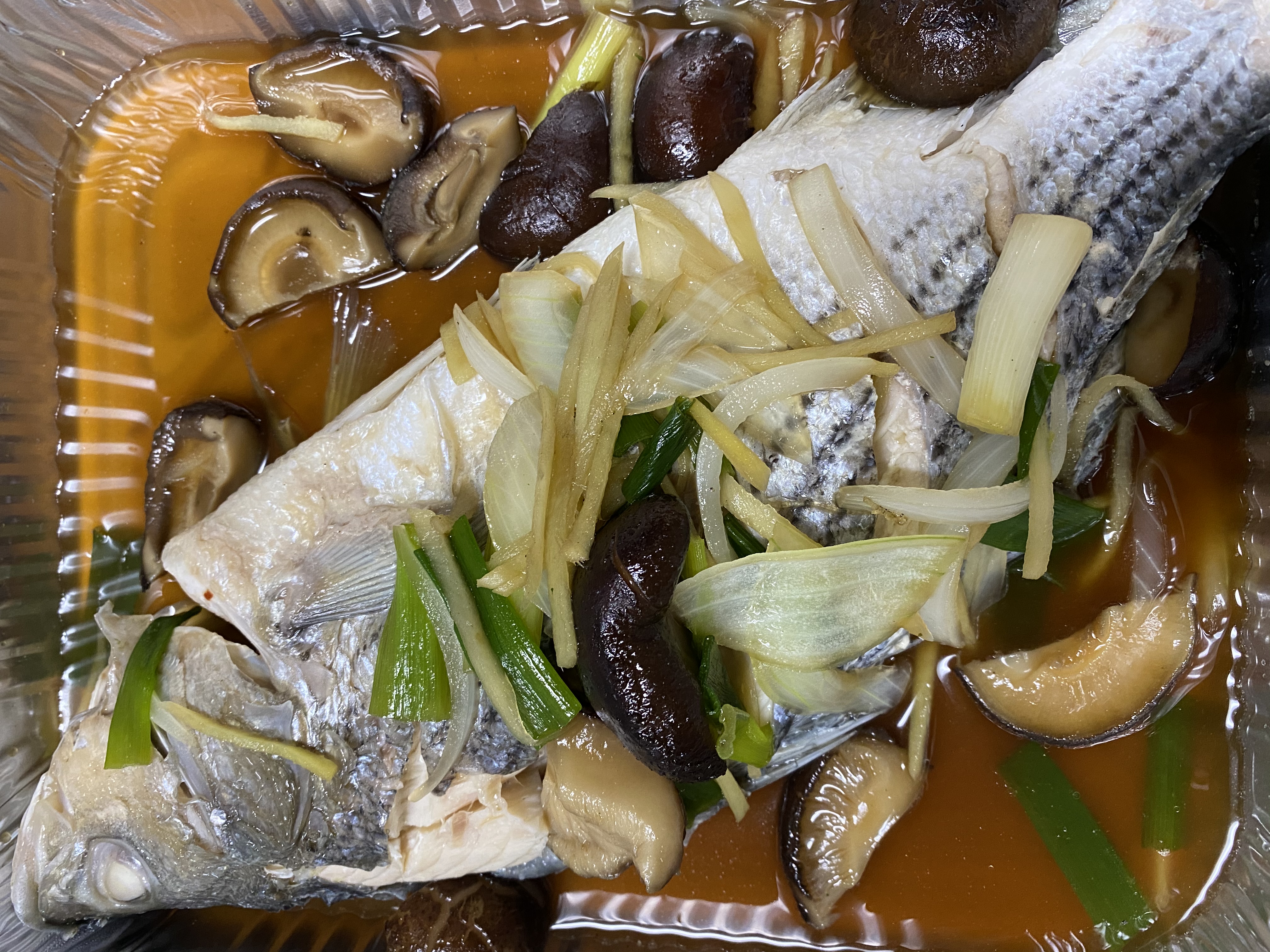 Order Sea Bass with Steamed Soy Sauce  food online from Cajun Seafood House store, Los Angeles on bringmethat.com