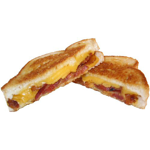 Order Grilled Cheese Sandwich with Bacon food online from Day & Night Deli store, Brooklyn on bringmethat.com