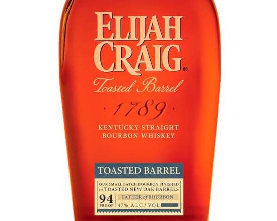 Order Elijah Craig, Toasted Barrel Small Batch Kentucky Straight Bourbon Whiskey · 750 mL food online from House Of Wine store, New Rochelle on bringmethat.com
