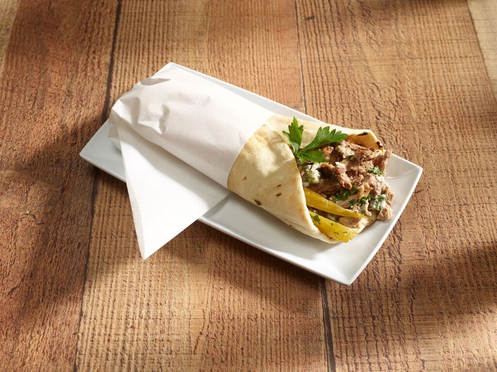 Order Chicken Shawarma Sandwich food online from Sahara Middle Eastern Eatery store, Albuquerque on bringmethat.com