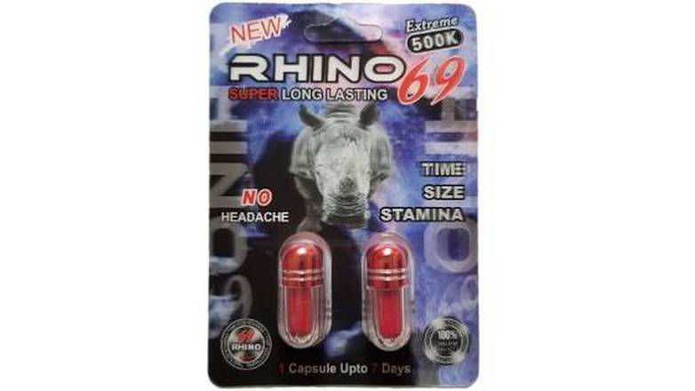 Order Rhino Titanium 8000 Male Sexual Enhancer Capsules food online from Exxon Constant Friendship store, Abingdon on bringmethat.com