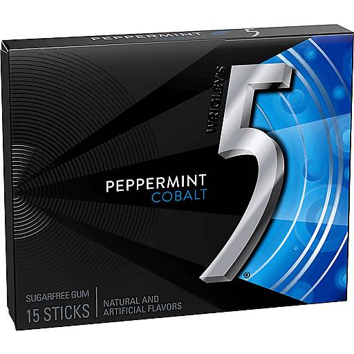 Order 5 GUM Cobalt Peppermint Sugarfree Chewing Gum (15 CT) 111959 food online from Bevmo! store, Albany on bringmethat.com