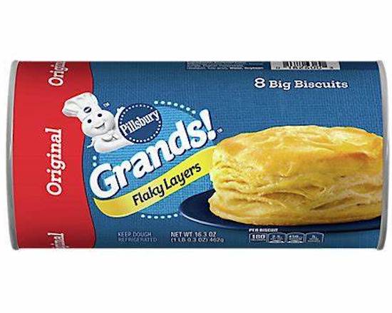 Order Pillsbury Grands Biscuit Original (16.3 oz) food online from Ctown Supermarkets store, Uniondale on bringmethat.com