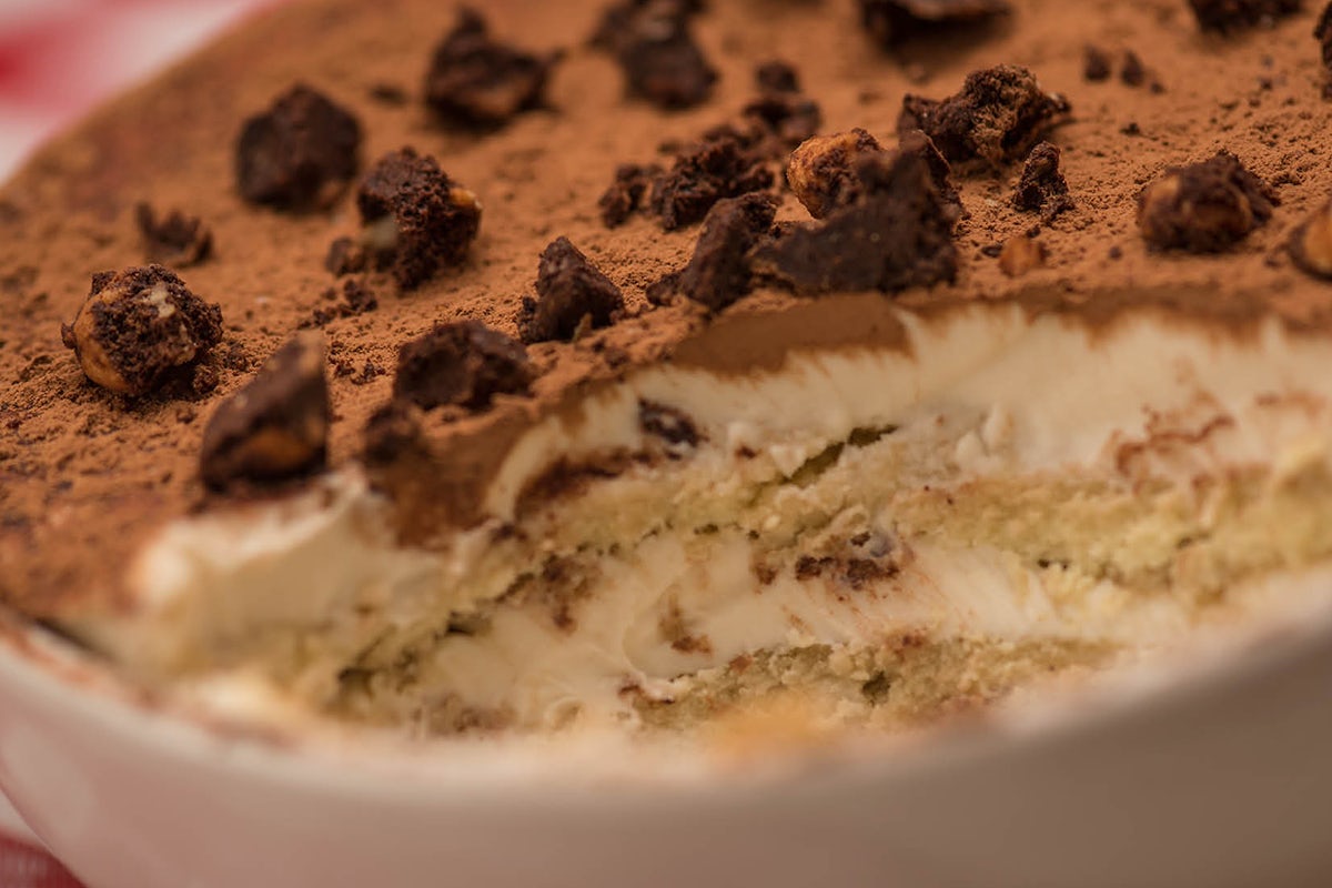 Order Tiramisu food online from Buca di Beppo Italian Restaurant store, Pittsburgh on bringmethat.com