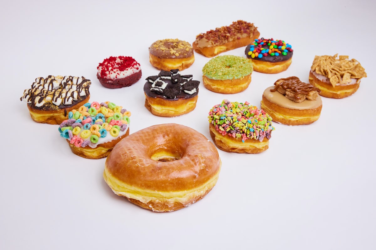Order Premium Dozen food online from Randy Donuts store, Downey on bringmethat.com