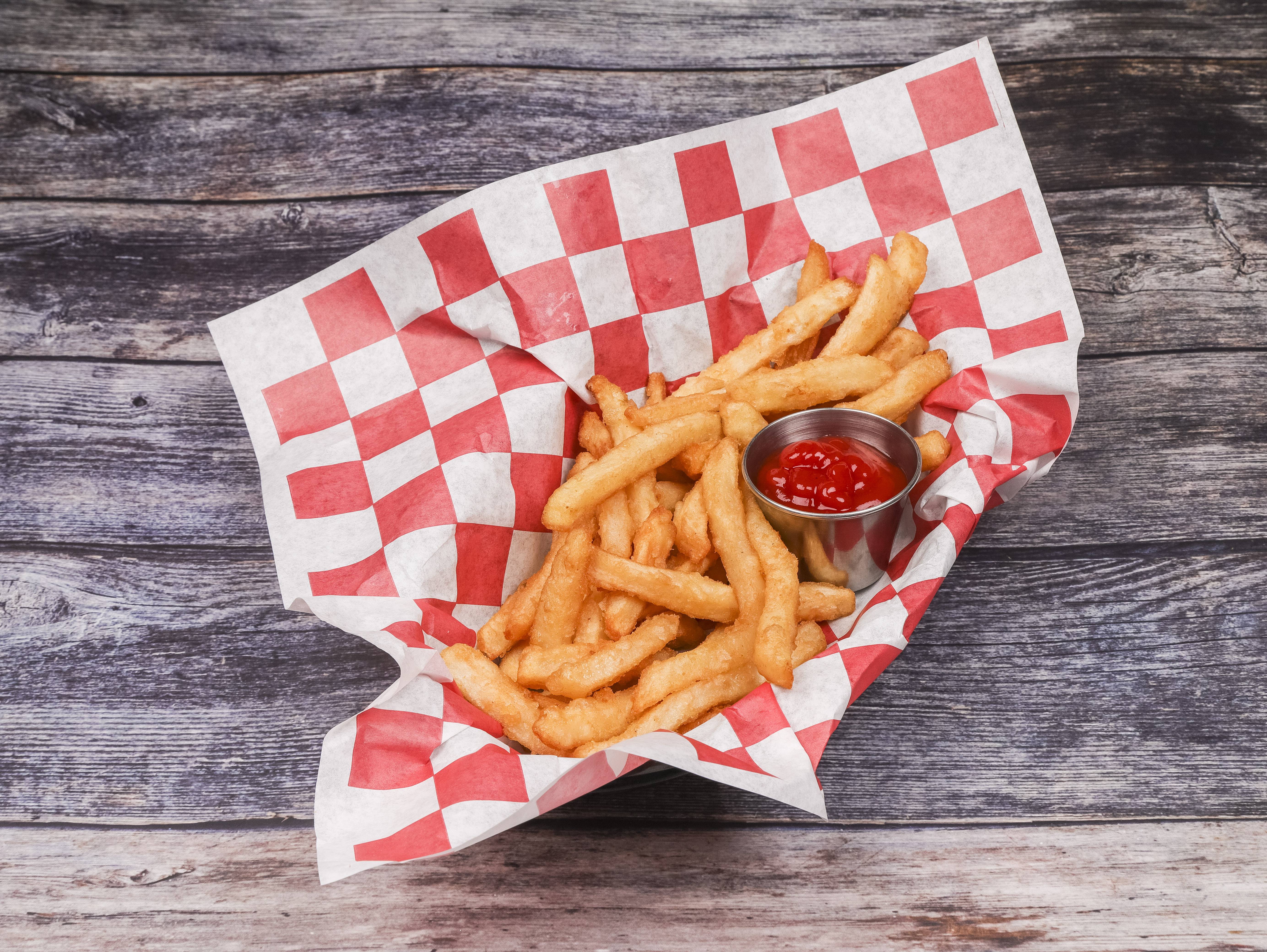 Order 3. French Fries food online from Manhattan Pizza store, Dayton on bringmethat.com