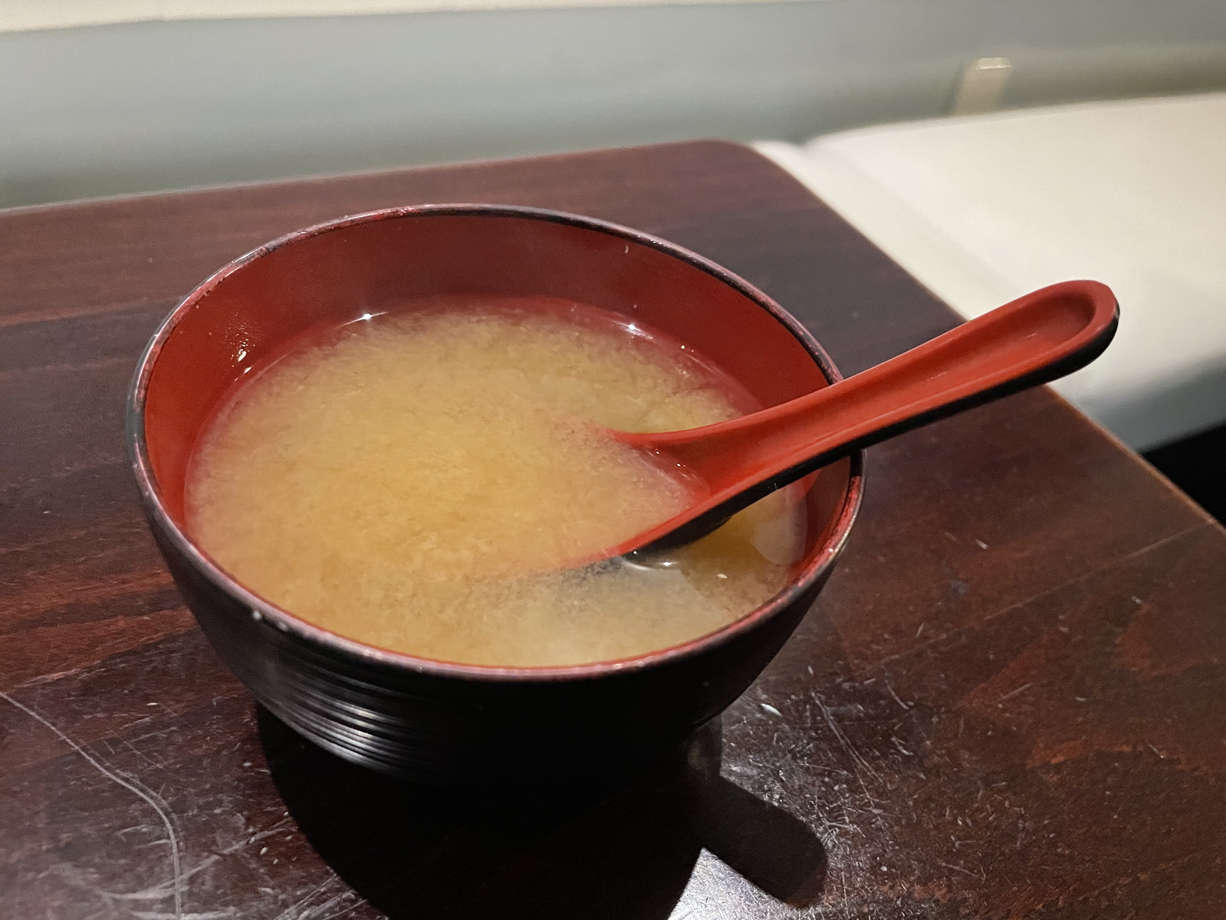 Order Miso soup food online from Skybay Sushi store, Costa Mesa on bringmethat.com
