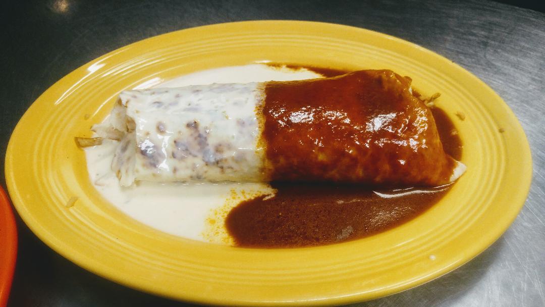 Order Burrito Rio Grande food online from La Fiesta Charra store, Sioux City on bringmethat.com