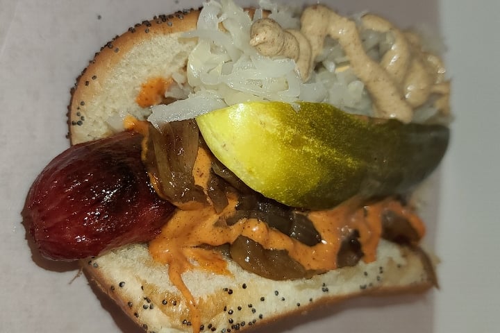 Order Blue Demon Dawg food online from Devil Dawgs store, Chicago on bringmethat.com
