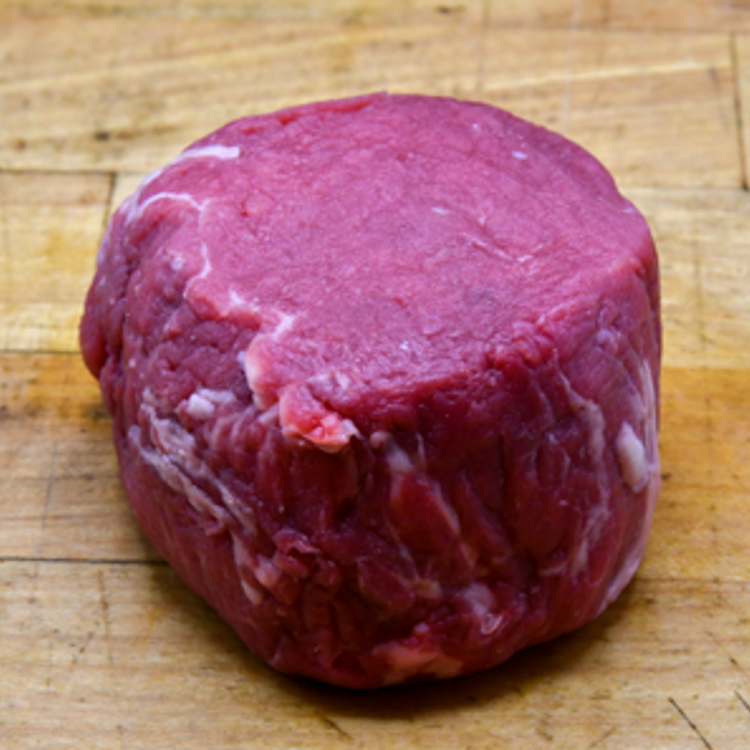 Order 6 oz. Center-Cut Filet Mignon (package of 4) Butcher's Block food online from Morton The Steakhouse store, Chicago on bringmethat.com