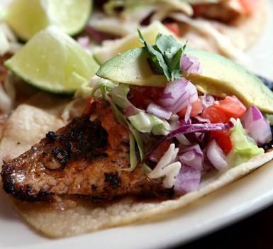 Order Fish Tacos food online from Mozies store, New Braunfels on bringmethat.com