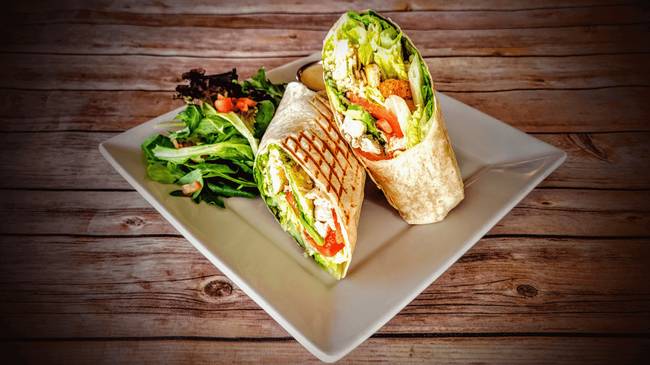 Order Caesar Wrap food online from Coupa Cafe store, Palo Alto on bringmethat.com