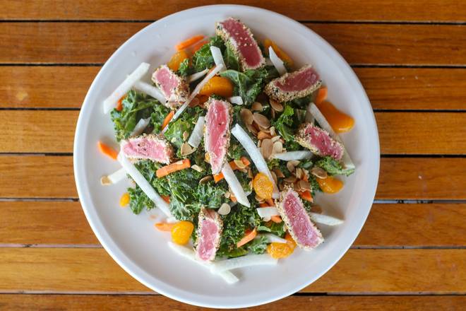 Order Sesame Crusted Ahi Tuna Salad food online from Tommy Tavern + Tap store, Parsippany on bringmethat.com