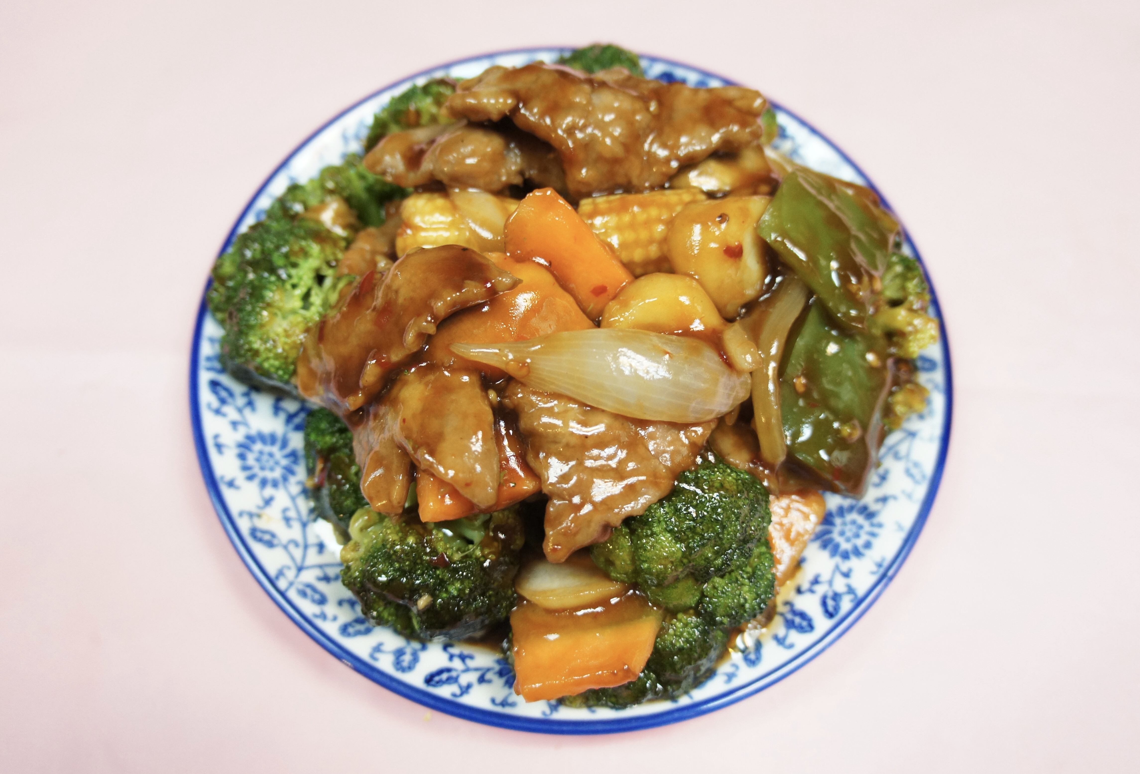 Order C15. Beef with Garlic Sauce(spicy) food online from Zhengs China Express store, Randallstown on bringmethat.com