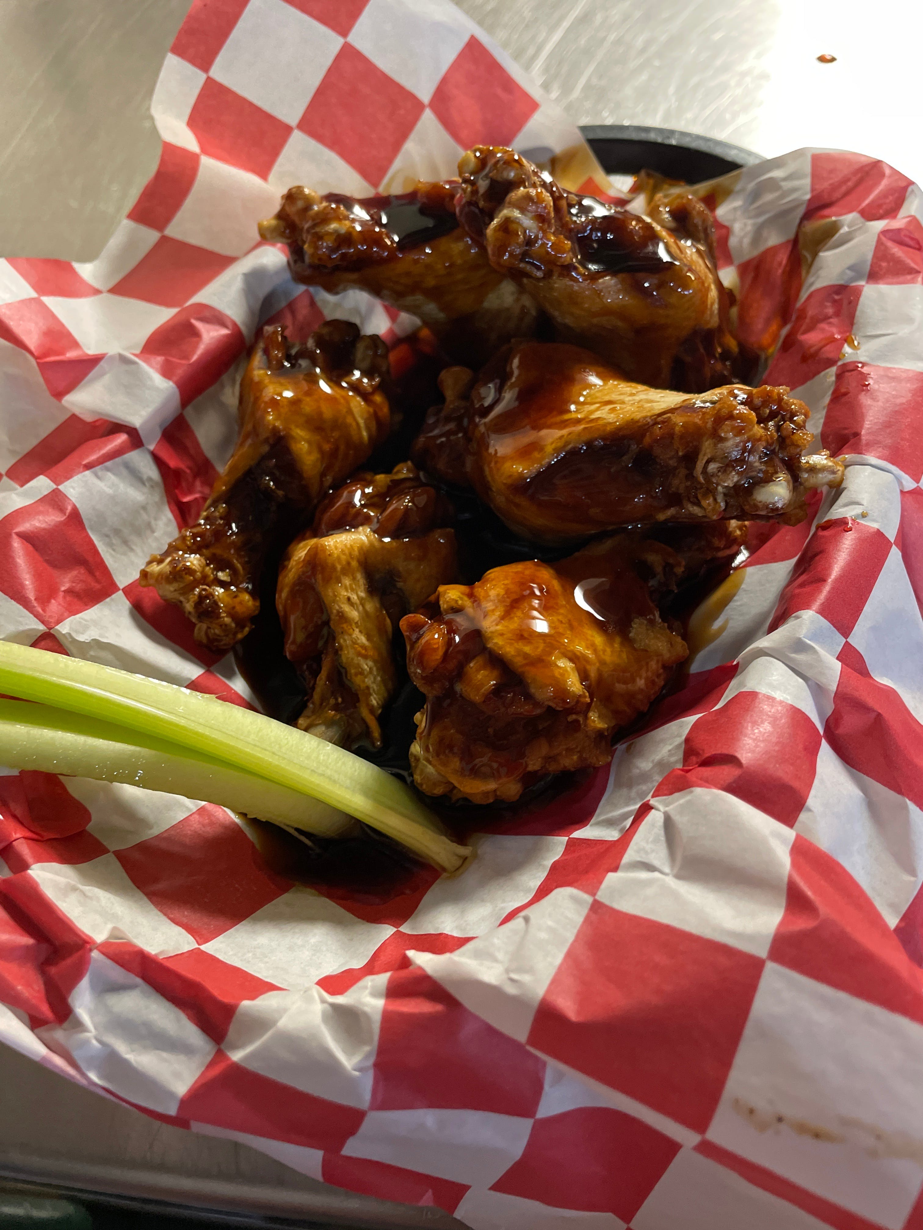 Order Wings - 6 Pieces food online from T.D.'s At The Pier store, Seneca on bringmethat.com