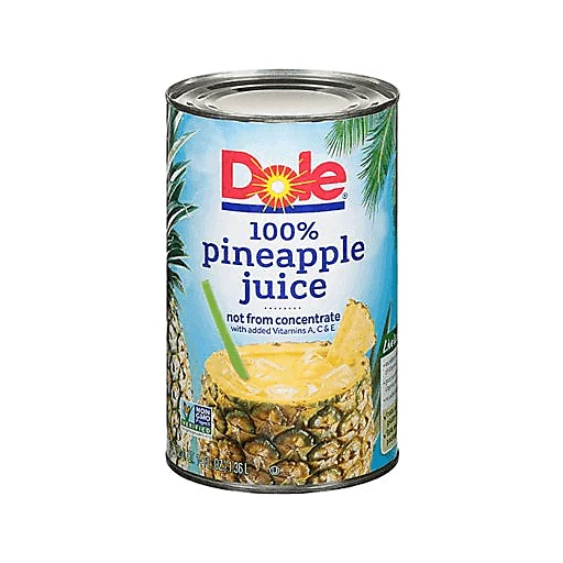 Order Dole Pineapple Juice, 46 oz. Mixer food online from Mirage Wine & Liquor store, Palm Springs on bringmethat.com
