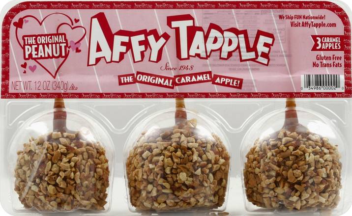 Order Affy Tapple · Caramel Apples Gluten Free (3 apples) food online from Jewel-Osco store, Oswego on bringmethat.com
