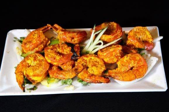 Order Shrimp Tadka food online from Bombay Bistro store, Austin on bringmethat.com