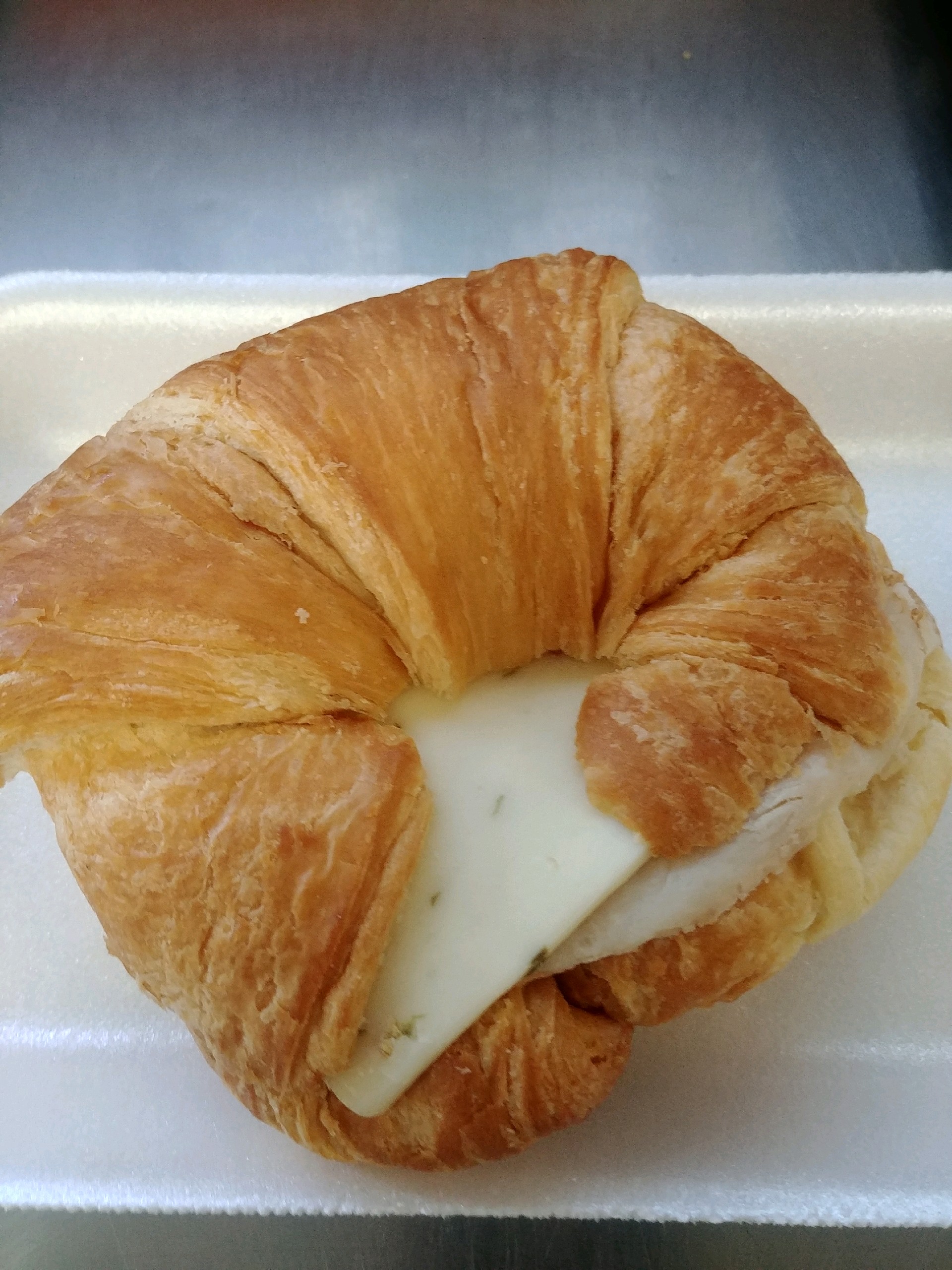 Order Turkey and pepper jack cheese crossiant  food online from Chalk Mountain Liquor & Deli store, Atascadero on bringmethat.com