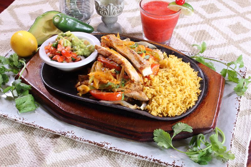 Order Fajitas Mexican (1) food online from Cilantros Mexican Restaurant store, Houston on bringmethat.com