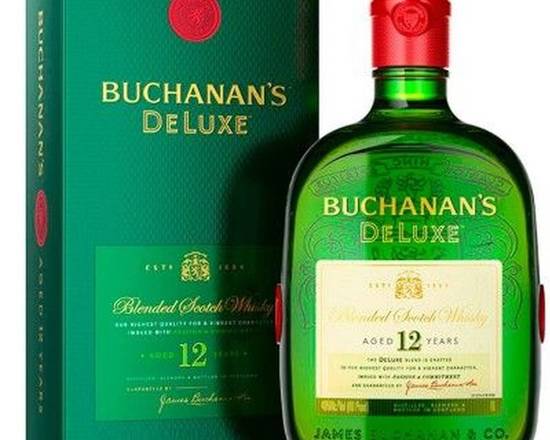 Order Buchanan deluxe 12yr 1L  food online from House Of Wine store, New Rochelle on bringmethat.com