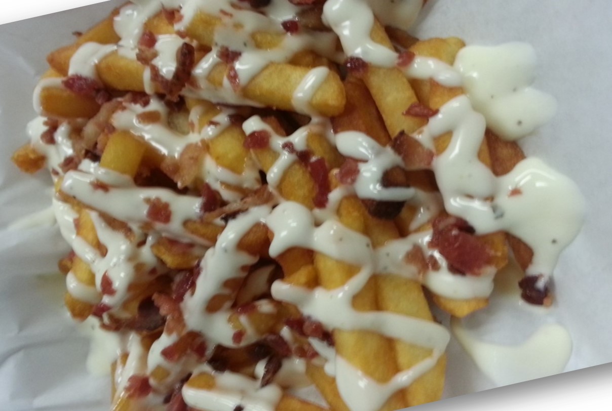 Order Ranch Bacon Fries food online from Wing Factory store, Tucson on bringmethat.com