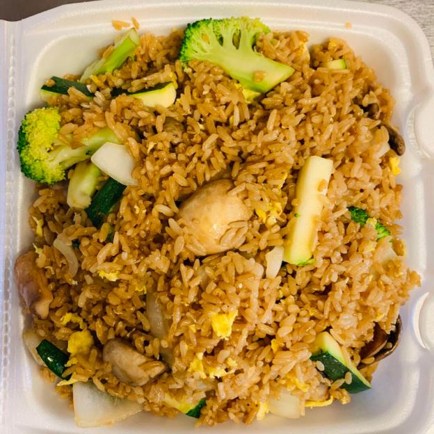 Order Vegetable Fried Rice food online from Kyoto Japanese Express store, Lynchburg on bringmethat.com