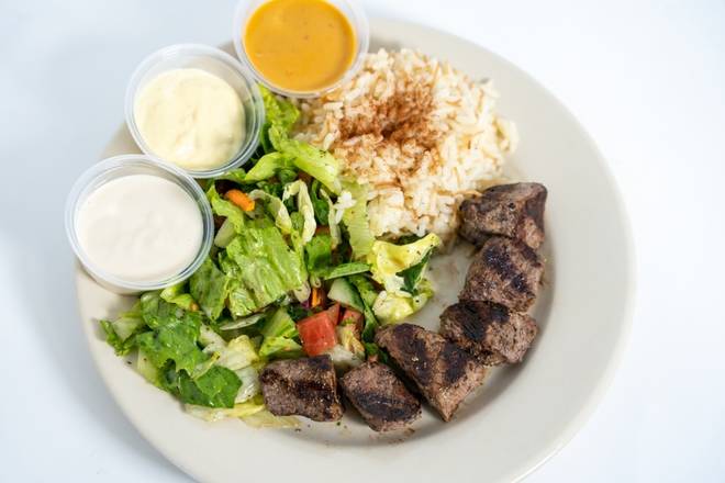 Order Shish Kabob Entrée food online from Sittoo Pita & Salad store, North Olmsted on bringmethat.com