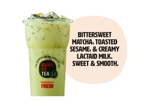 Order Sesame Matcha Milk food online from Kung Fu Tea store, Germantown on bringmethat.com