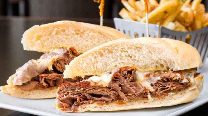 Order French Dip food online from Old Burdick Downtown store, Kalamazoo on bringmethat.com