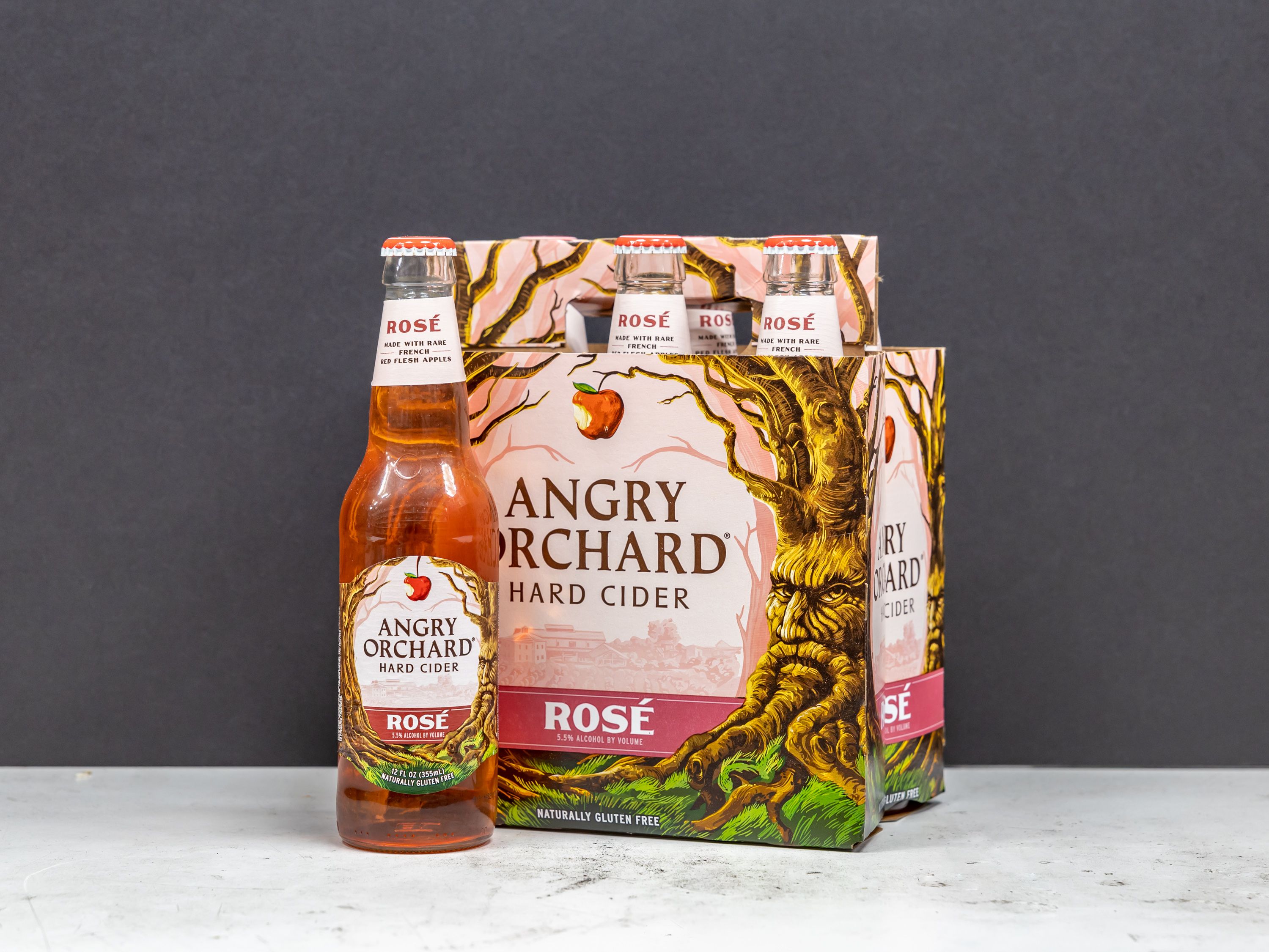 Order 6 Pack of 12 oz. Bottled Angry Orchard  food online from Liquor Deli store, La Puente on bringmethat.com