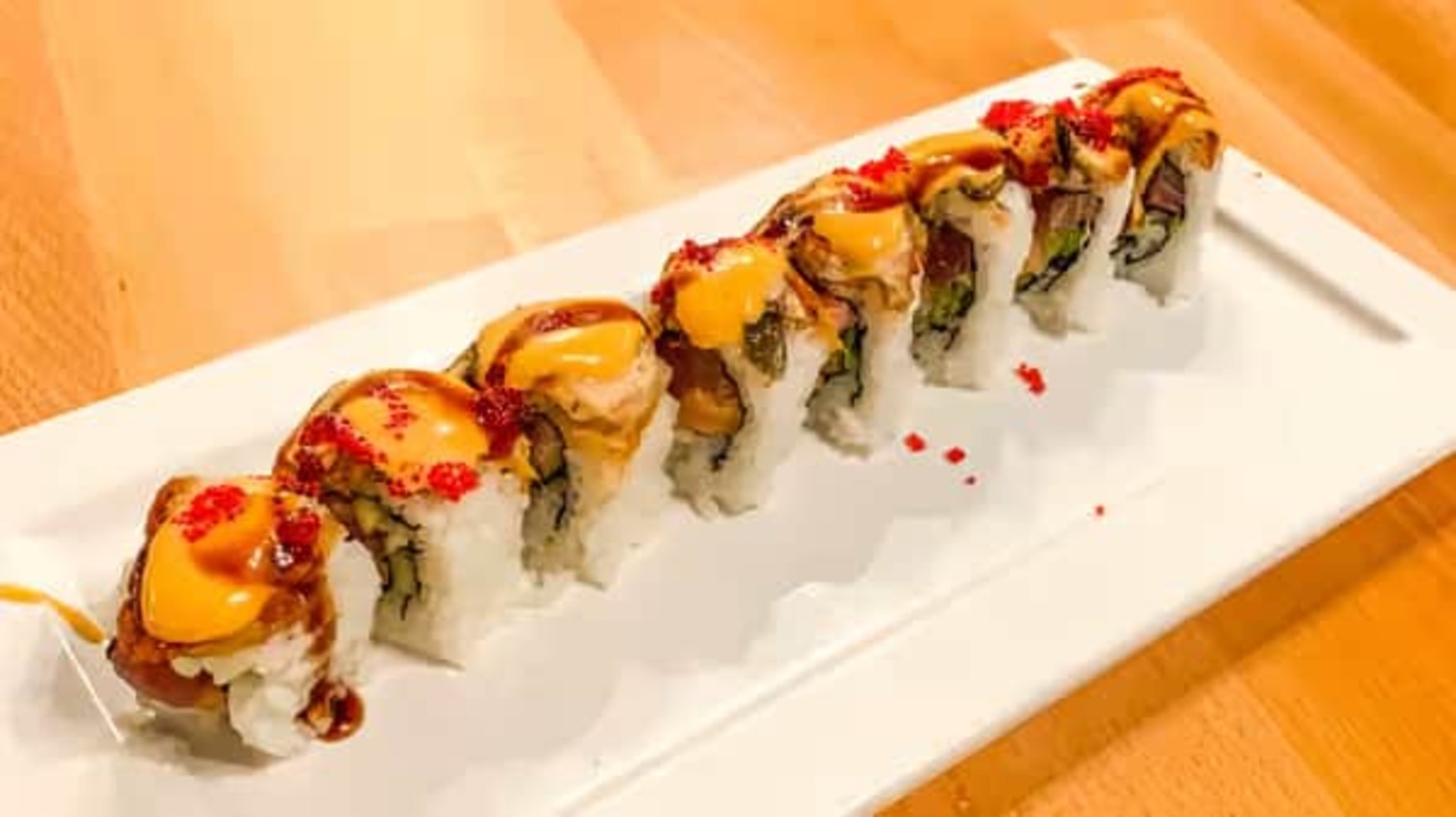 Order Dragon Roll food online from Sake Tumi store, Binghamton on bringmethat.com