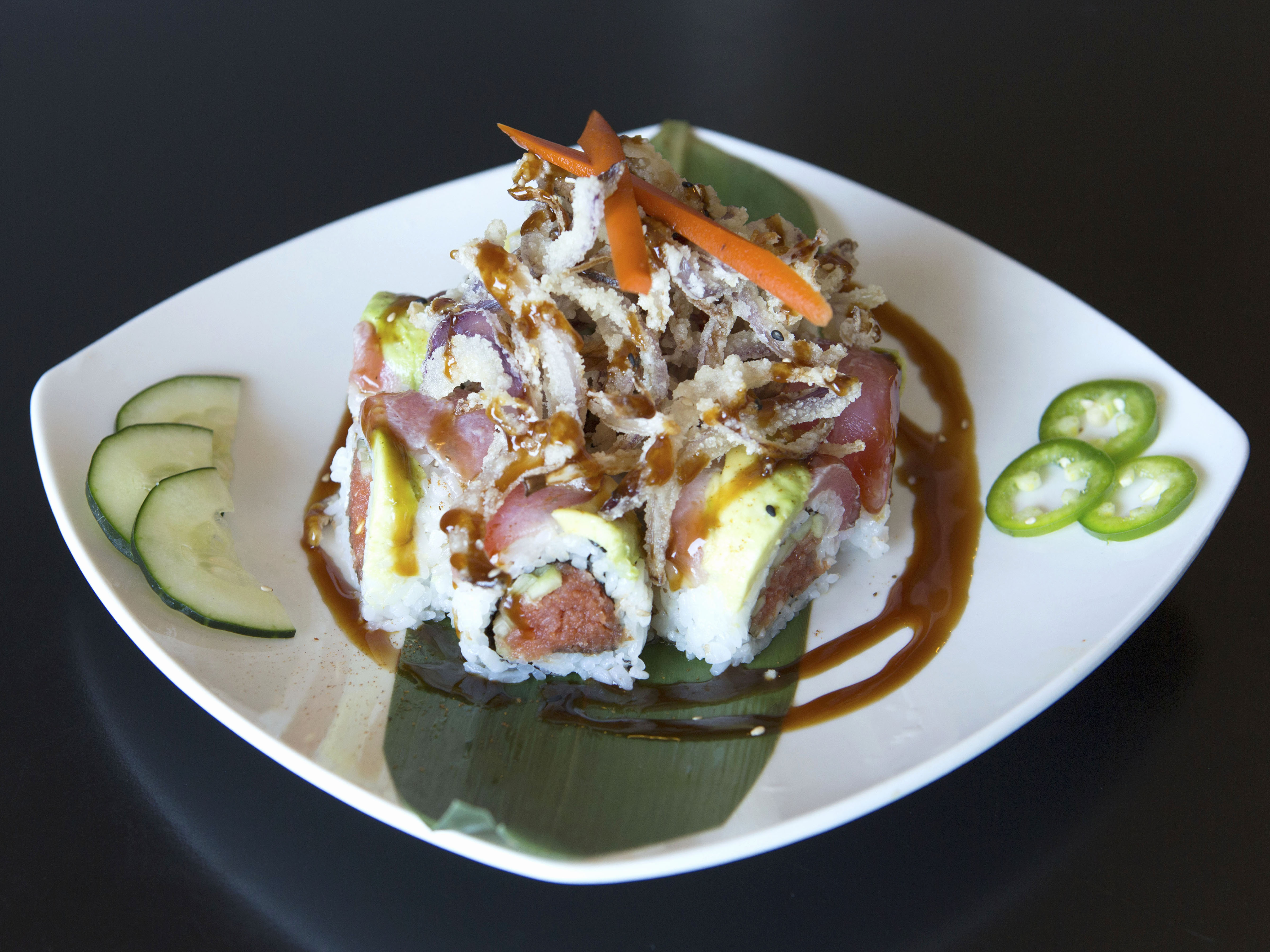 Order Dynamite Special Roll food online from Wasabi Japanese Cuisine store, Vista on bringmethat.com
