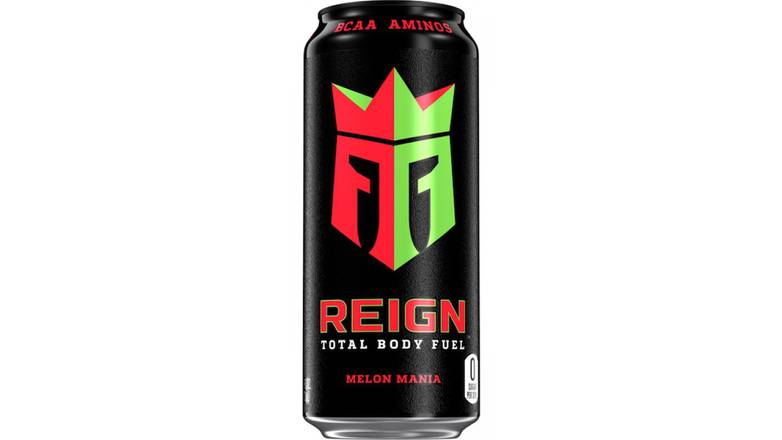 Order Reign Energy Drink Melon Mania food online from Shell Rock Spring store, Bel Air on bringmethat.com