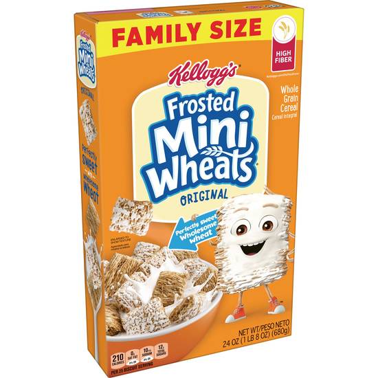 Order Frosted Mini-Wheats Original Breakfast Cereal Family Size, 24 OZ food online from Cvs store, WESTON on bringmethat.com