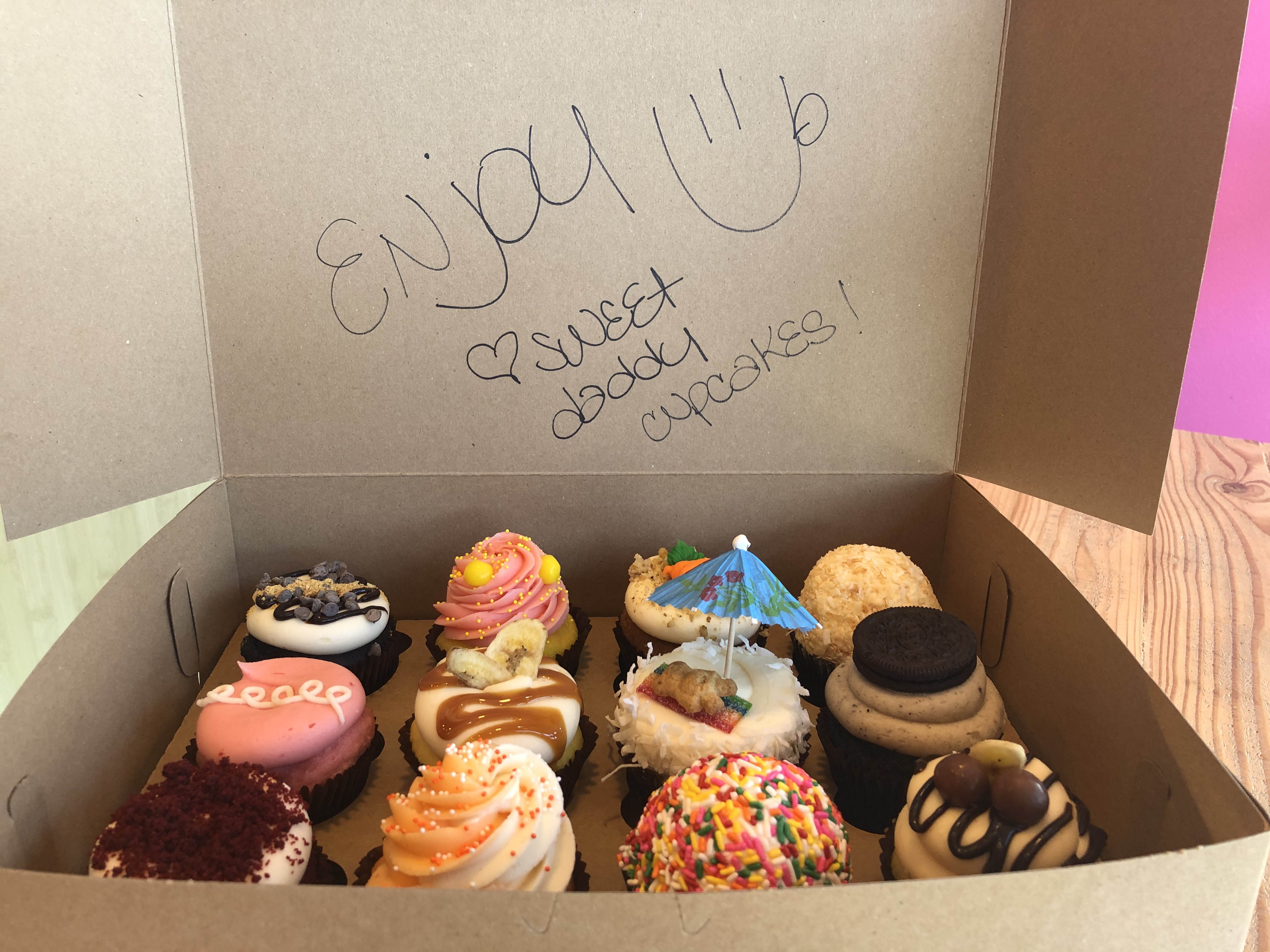 Order 12 Pack Variety food online from Sweet Daddy Cupcakes store, Chandler on bringmethat.com