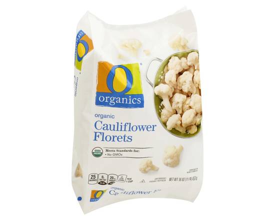 Order O Organics · Organic Cauliflower Florets (16 oz) food online from Safeway store, Gilroy on bringmethat.com
