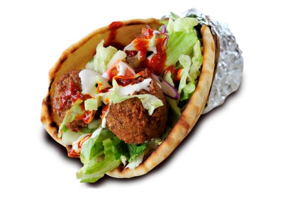 Order Falafel on Pita Gyro food online from Shah's Halal Food store, Huntington on bringmethat.com