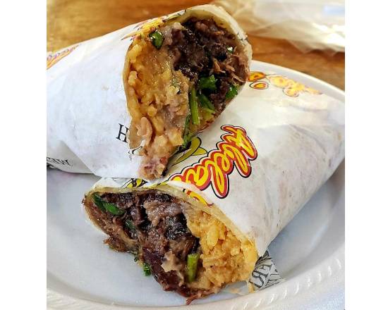 Order Cabeza Burrito food online from Abelardo Mexican Fresh store, Des Moines on bringmethat.com