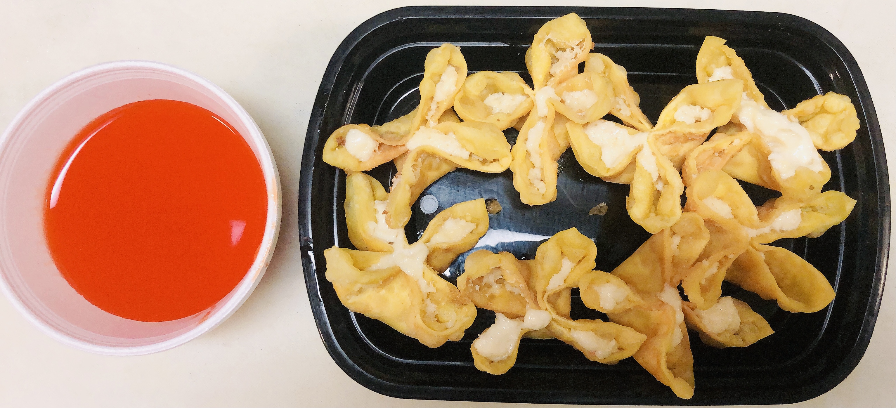 Order 6.蟹角 Crab Rangoon(8) food online from Asian Express store, Radcliff on bringmethat.com