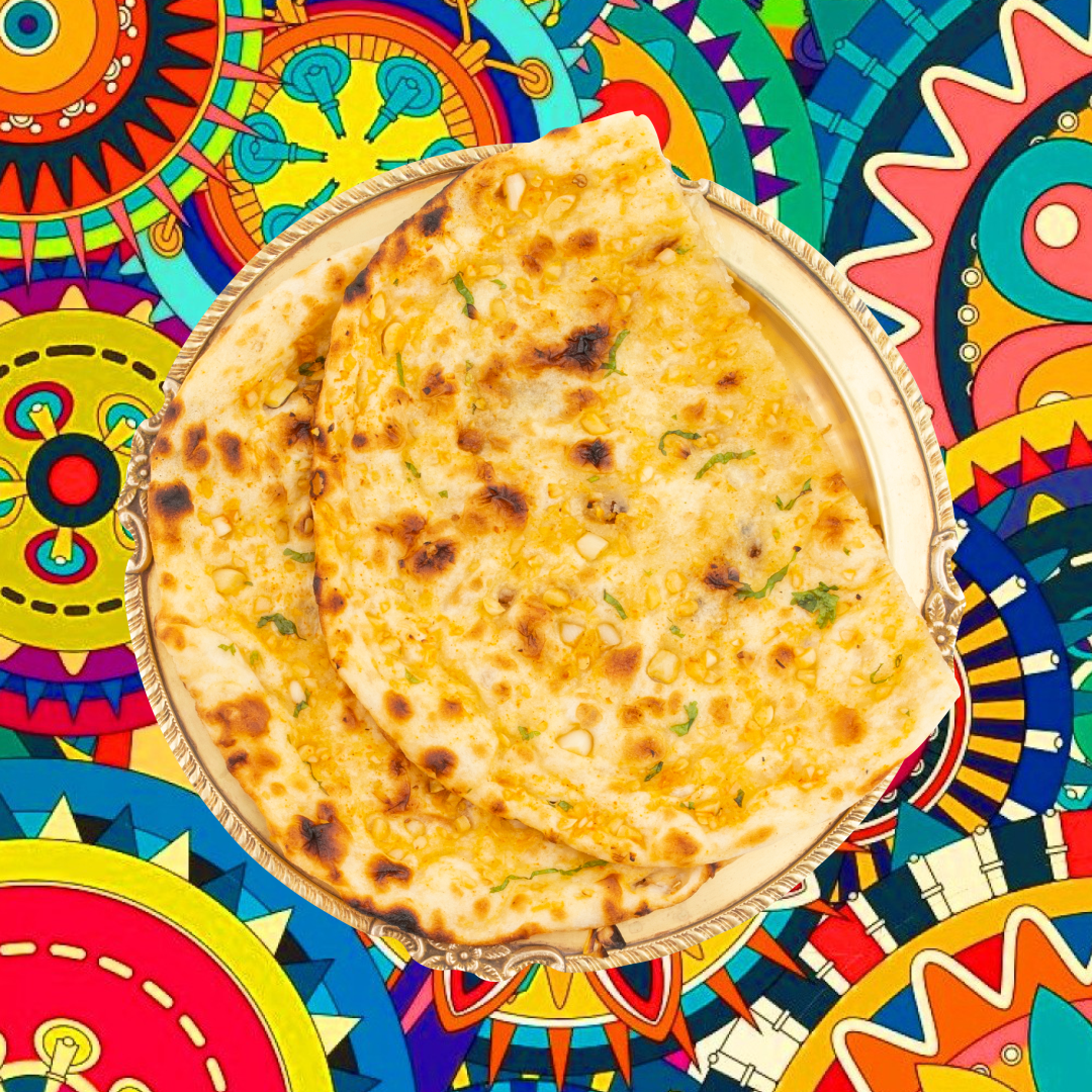 Order Cottage Cheese Naan  food online from Tick-Tock Tikka House store, Baltimore on bringmethat.com