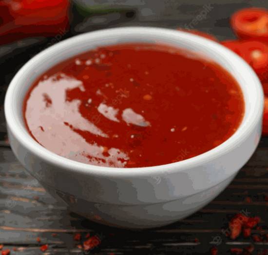 Order Side Of Spicy Sauce food online from IV Deli Mart store, Goleta on bringmethat.com